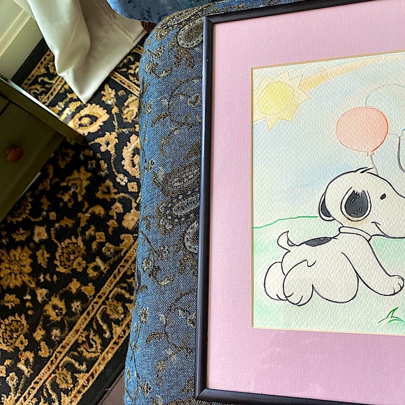 Signed Peanuts Snoopy & Woodstock” Fan Art - Picture 8 of 14